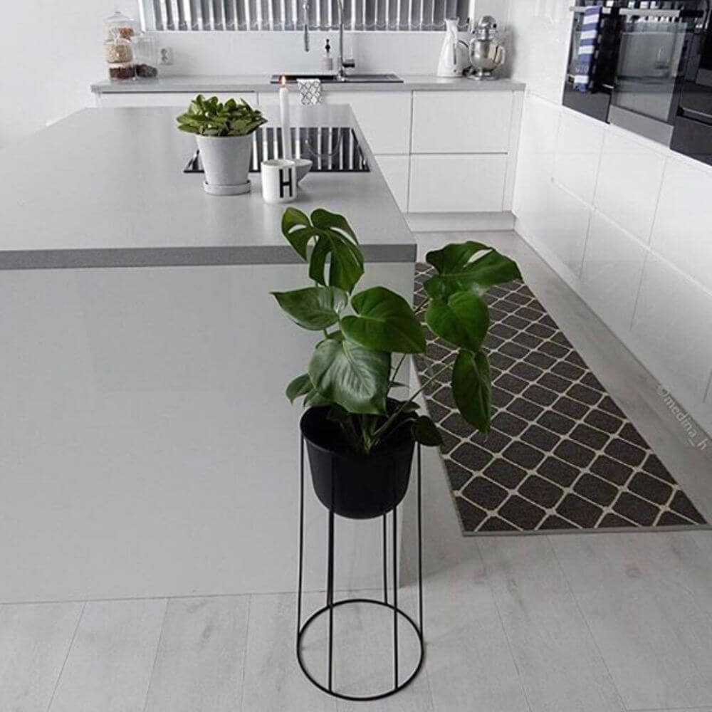 Pappelina Rug Rex Charcoal Lifestyle