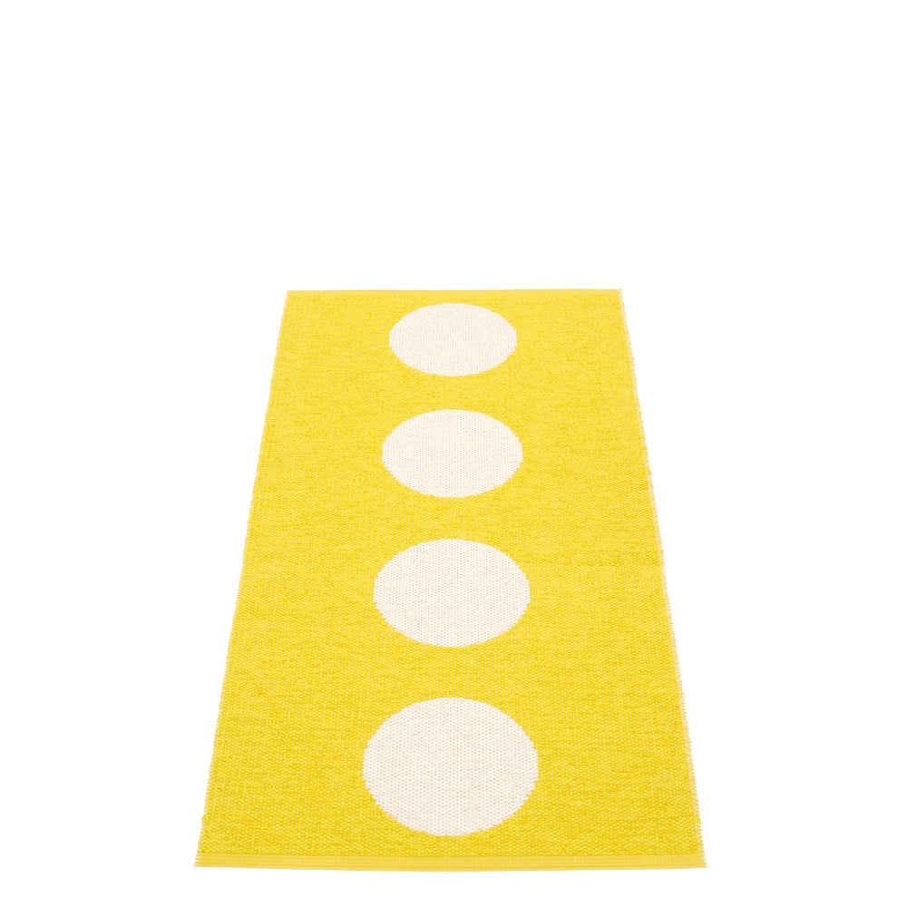 Pappelina Rug Vera Lemon 70x150
