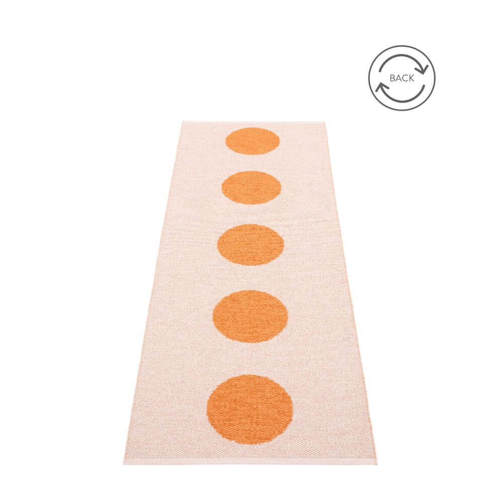 Pappelina_Rug_Vera_Pop_Pale_Orange_Reverse