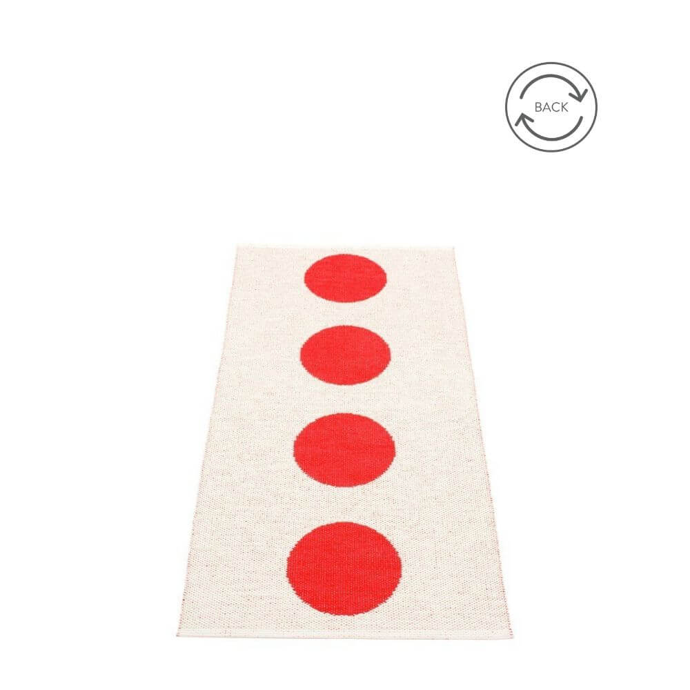 Pappelina_Rug_Vera_Red_Reverse