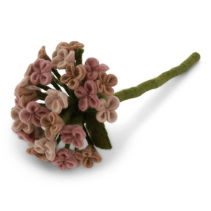 Gry & Sif Felted Big Hydrangea Pale Rose