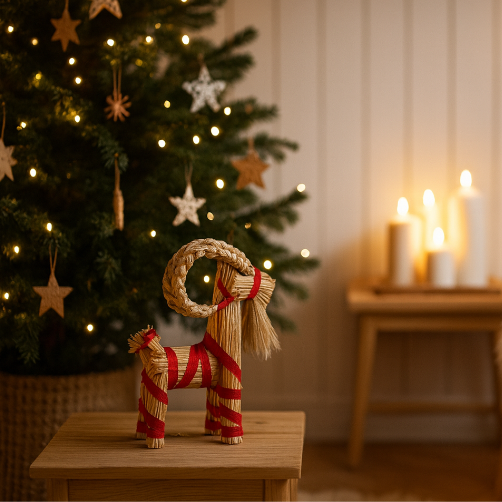 Goat Straw Ornament 26cm