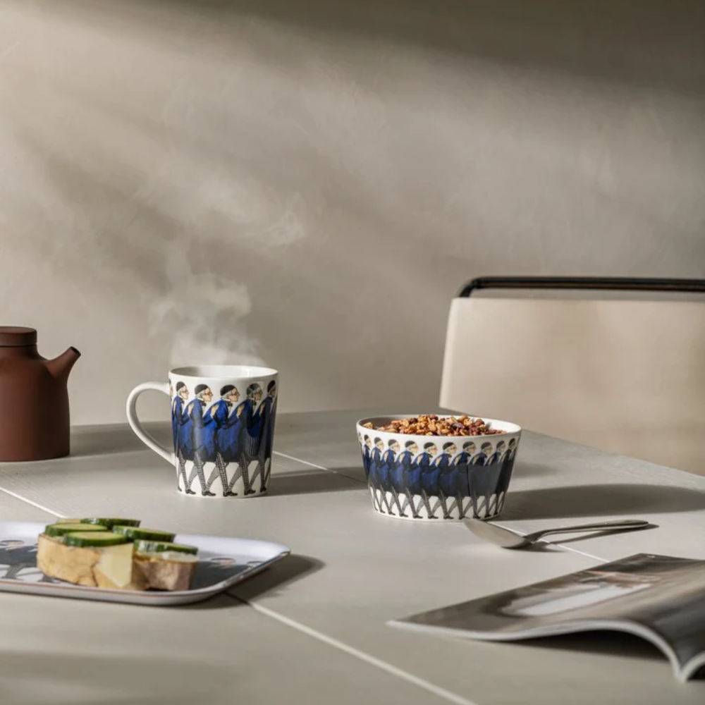 Design House Stockholm Elsa Beskow Tray 20x27 Uncle Blue