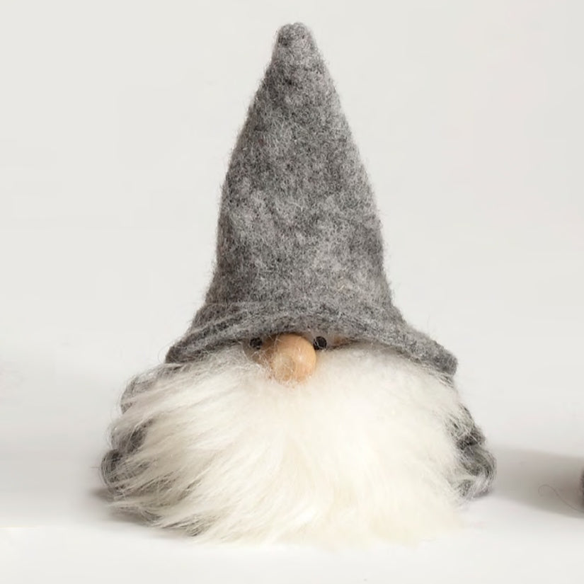 Santa Edvin Large Grey Cap
