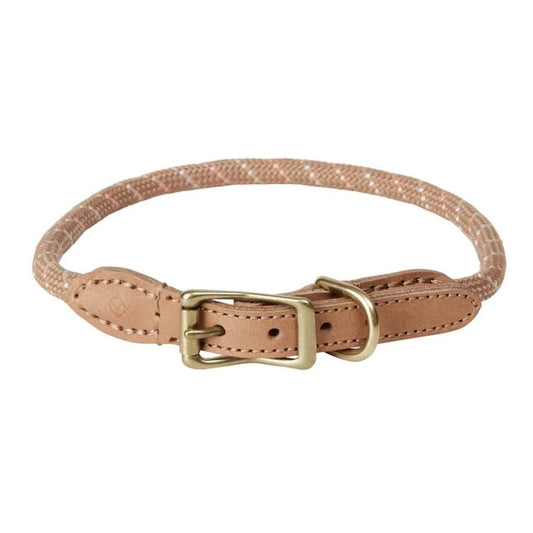 OYOY-perry-dog-collar-extra-largeCaramel