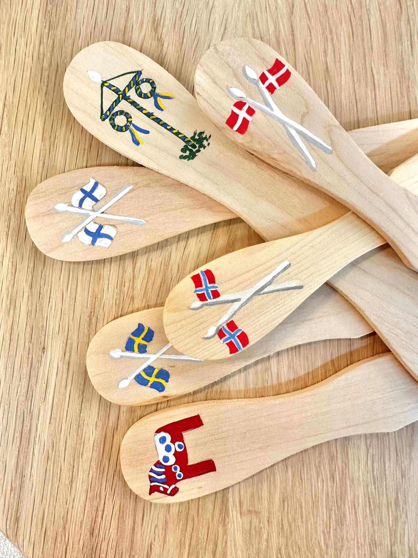 Butter Knife Danish Flag