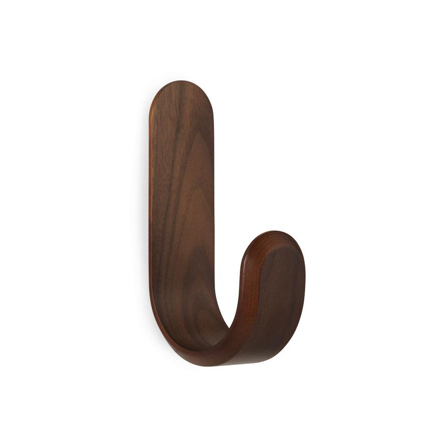 Curve Hook walnut