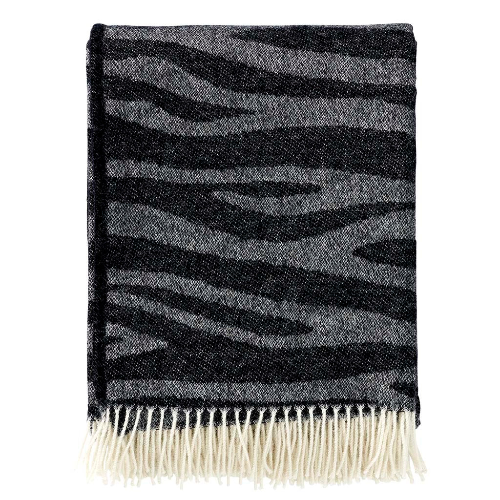 Klippan-savannah-merino-wool-blanket-black