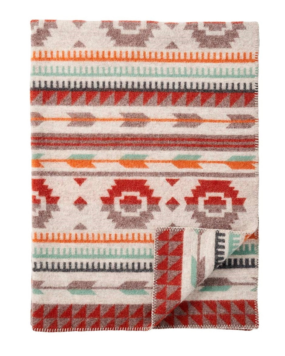 Klippan-arrow-wool-blanket-multi