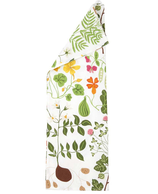 Klippan-leksand-cotton-tea-towel-white