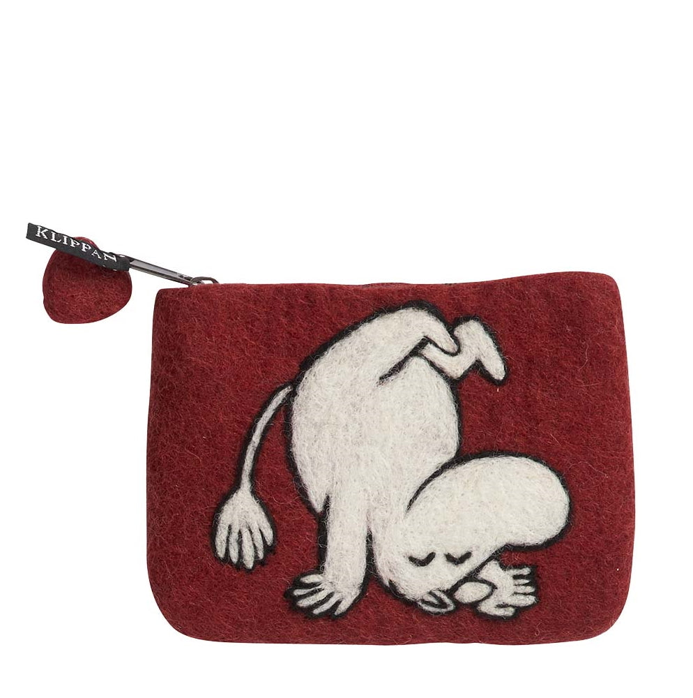 Klippan-moomin-up-down-hand-felted-purse-red