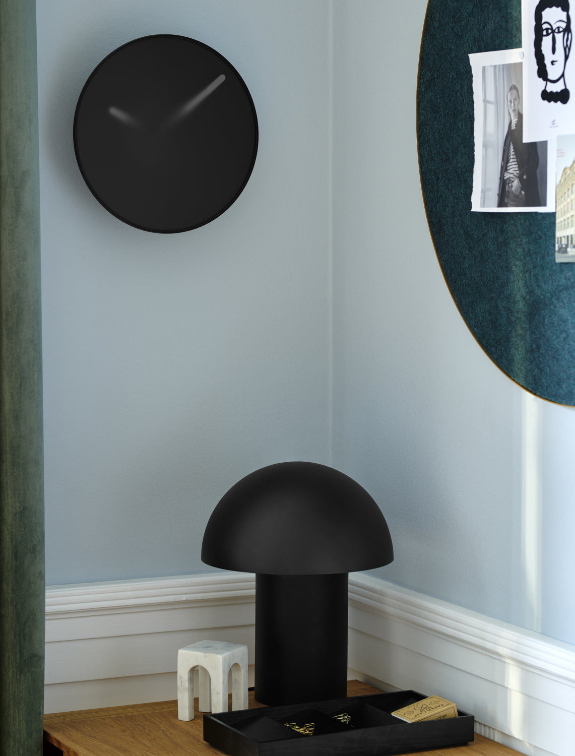 Gejst-momentt-wall-clock-black