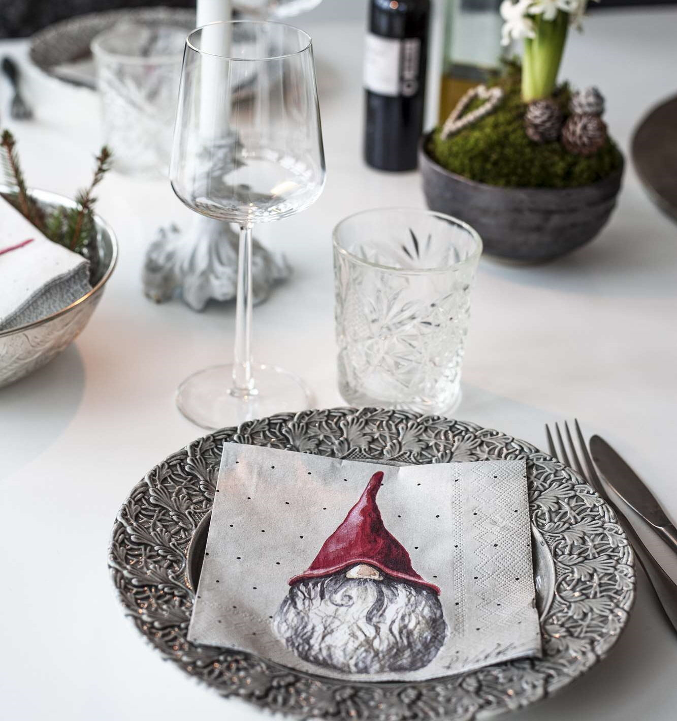 Naasgransgarden Herman Santa Napkins