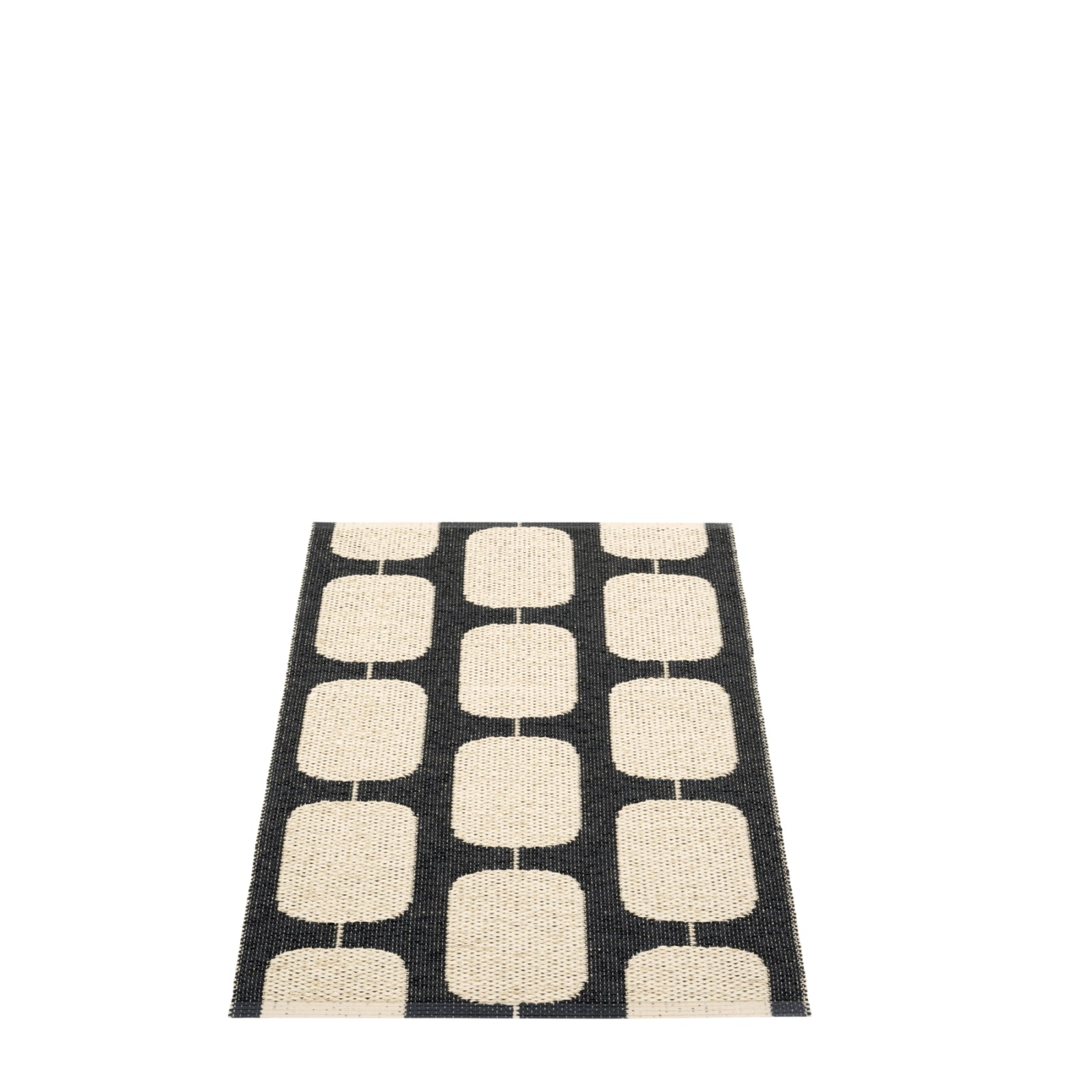 Pappelina-sten-rug-black70x100