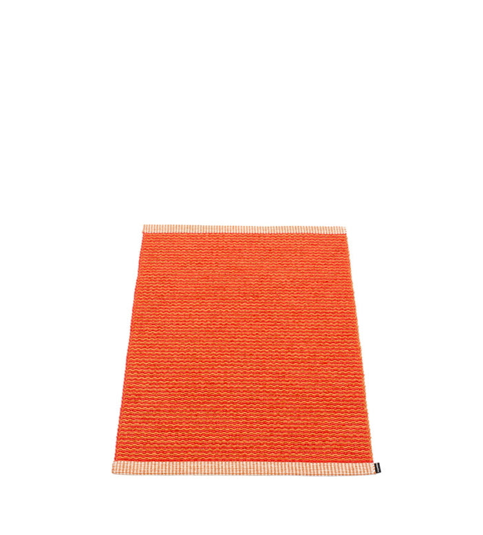 Pappelina-mono-rug-pale-orange-60x8560x85