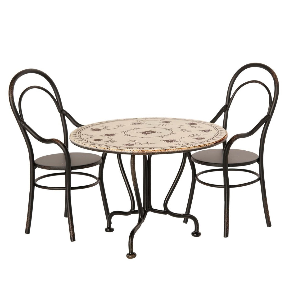 Maileg Dining Table Set with 2 Chairs