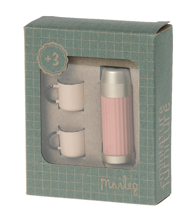 maileg-miniature-thermos-and-cups-coral