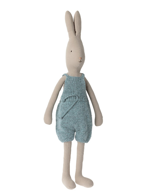 Maileg Rabbit Size 4 Knitted Overalls