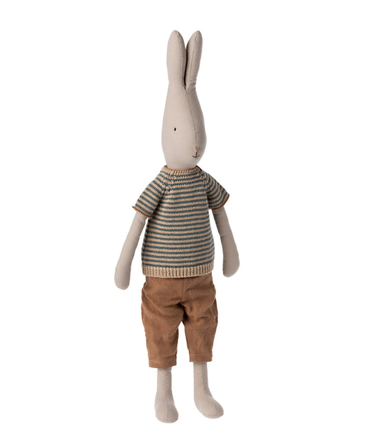 Maileg Rabbit Size 4 striped shirt