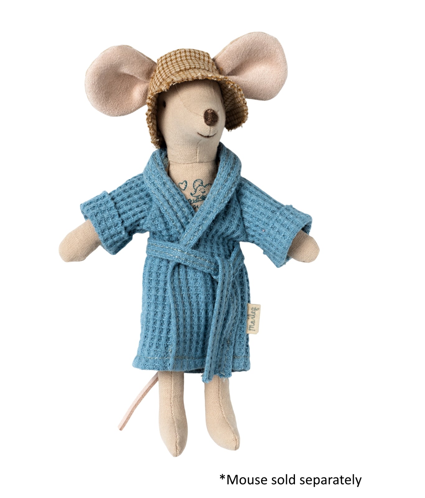 maileg-bathrobe-mouse-dusty-blue