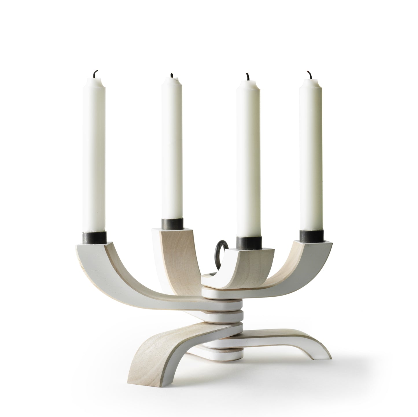 DesignHouseStockholm-nordic-light-candle-holder-4-white
