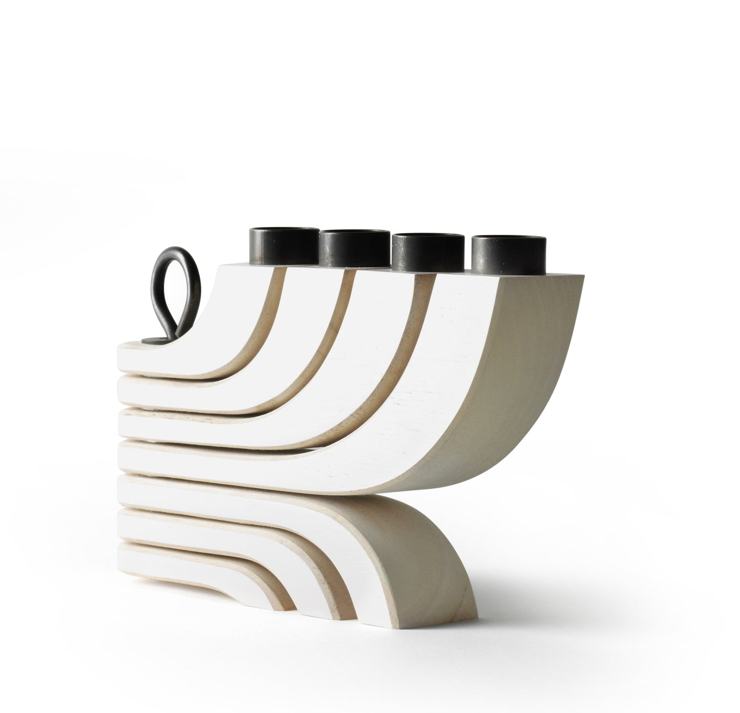 DesignHouseStockholm-nordic-light-candle-holder-4-white