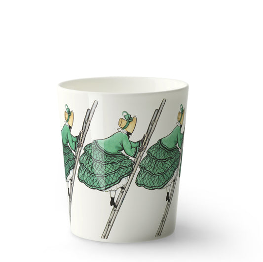 DesignHouseStockholm-elsa-beskow-mug-280ml-aunt-green