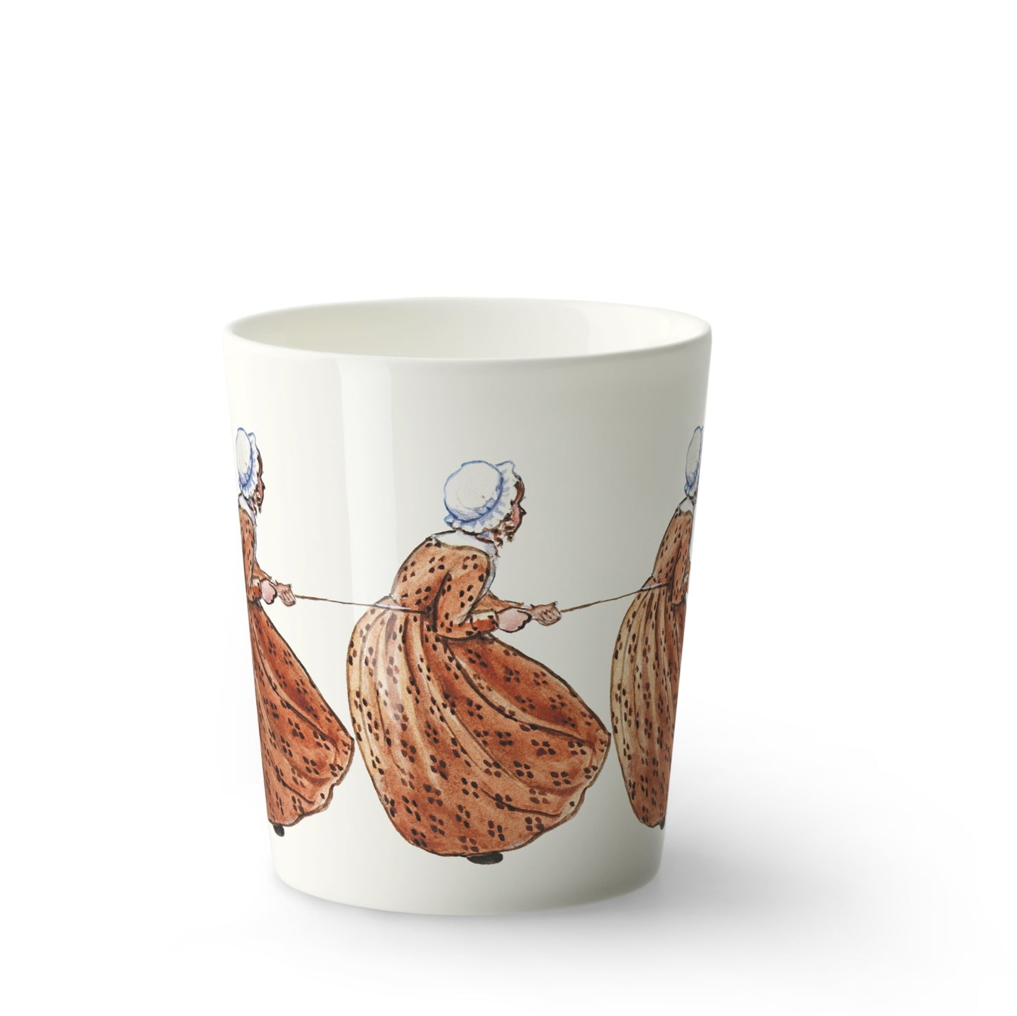 DesignHouseStockholm-elsa-beskow-mug-280ml-aunt-brown