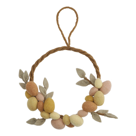 Gry & Sif Wreath Easter Yellow Eggs