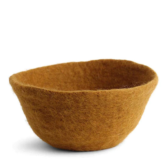 Gry & Sif Bowl Small gold brown