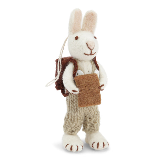 Gry & Sif Bunny Small White pants & book