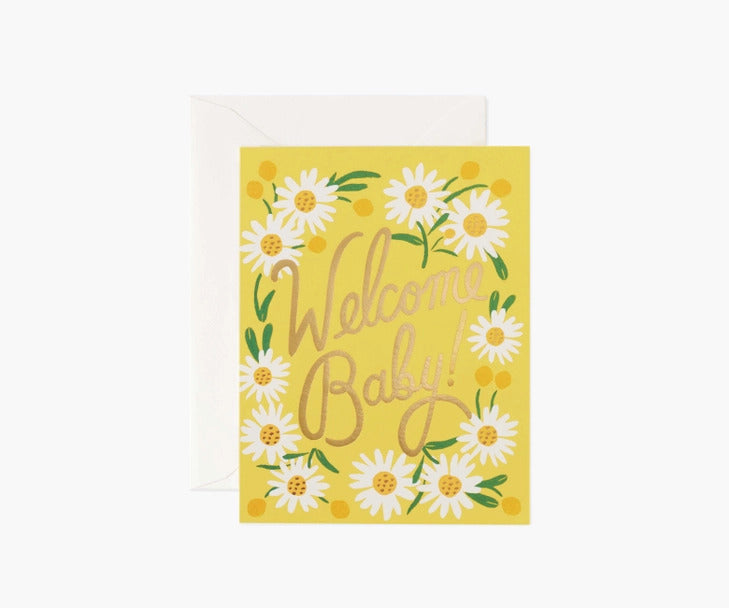 Daisy Baby Card