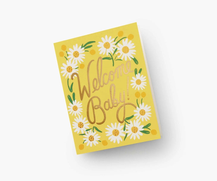 Daisy Baby Card