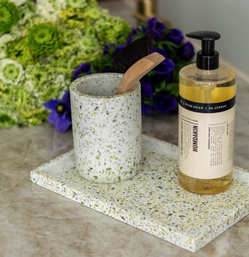 Humdakin-green-terrazzo-square-tray