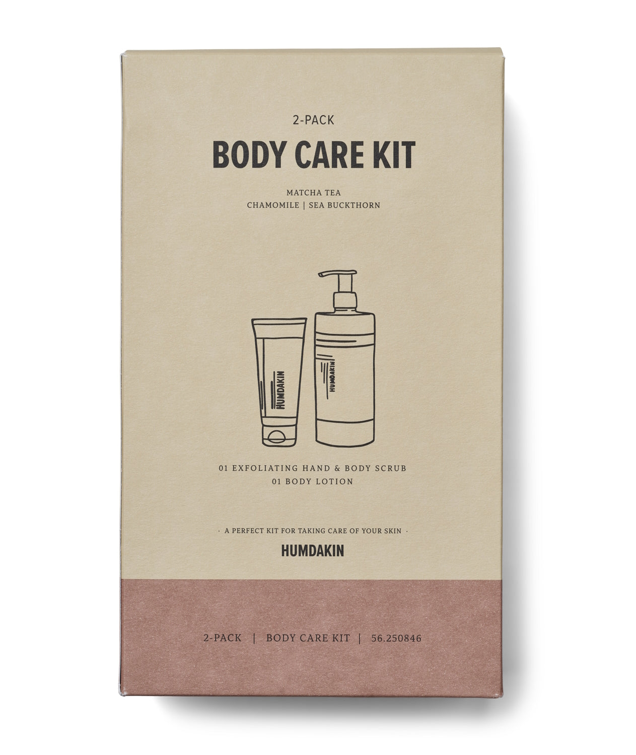 Humdakin Body Care Scrub & Lotion Kit