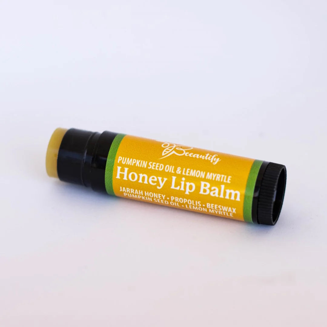 Beeautify Honey Lip Balm Pumpkin Seed & Lemon Myrtle