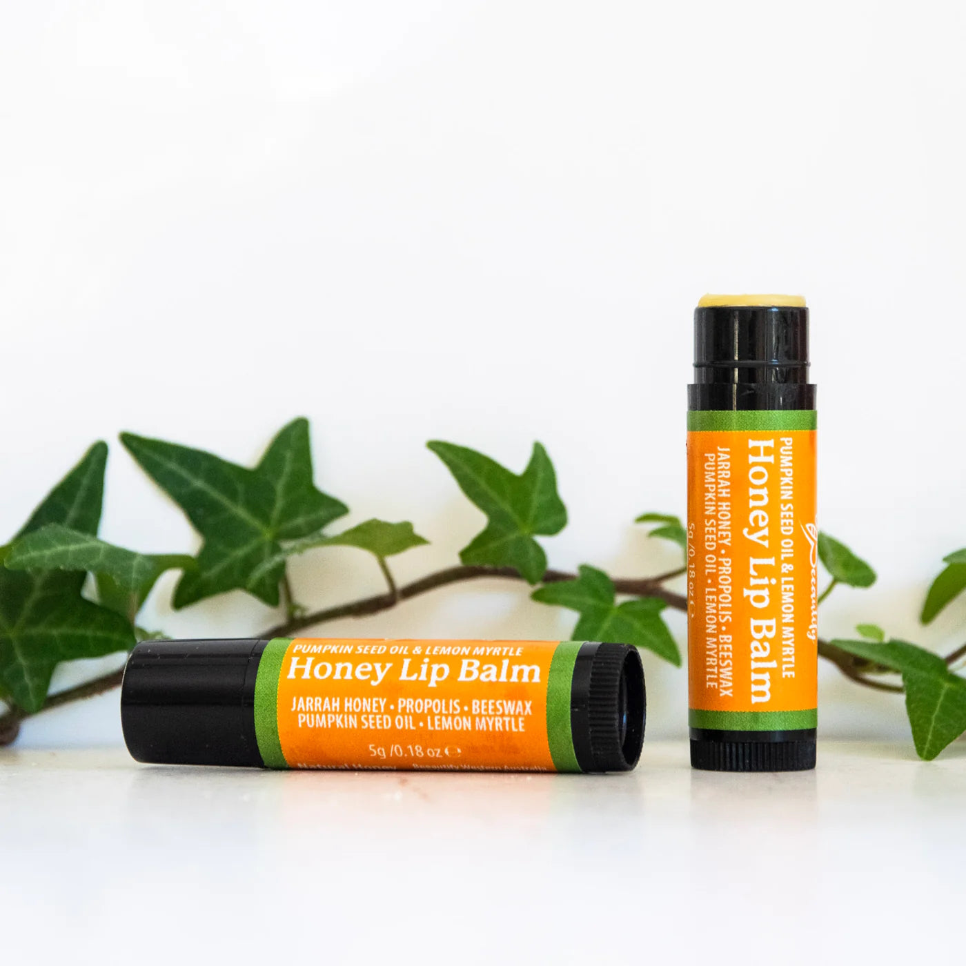 Beeautify Honey Lip Balm Pumpkin Seed & Lemon Myrtle