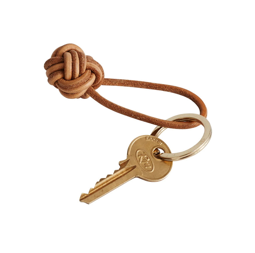 OYOY Keyring Knot Leather