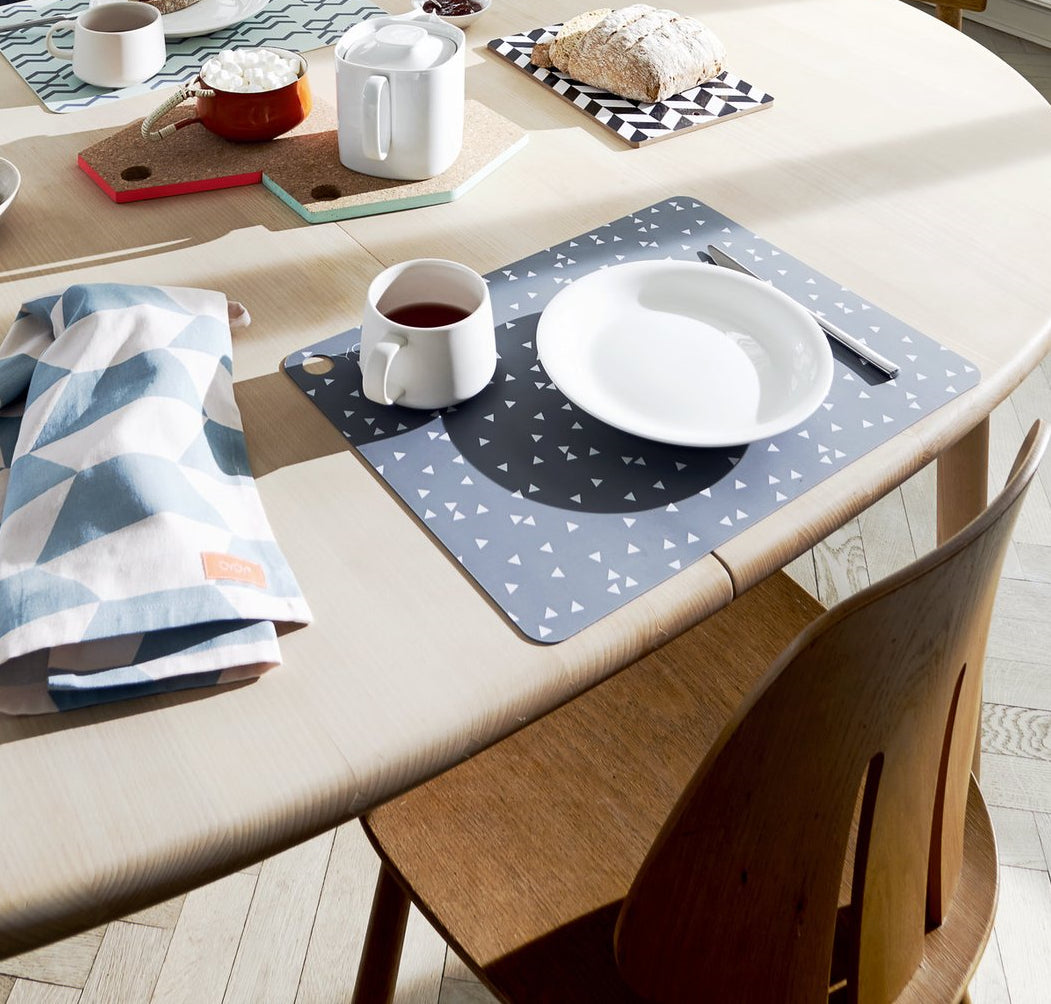 OYOY Placemat Triangle 2pk