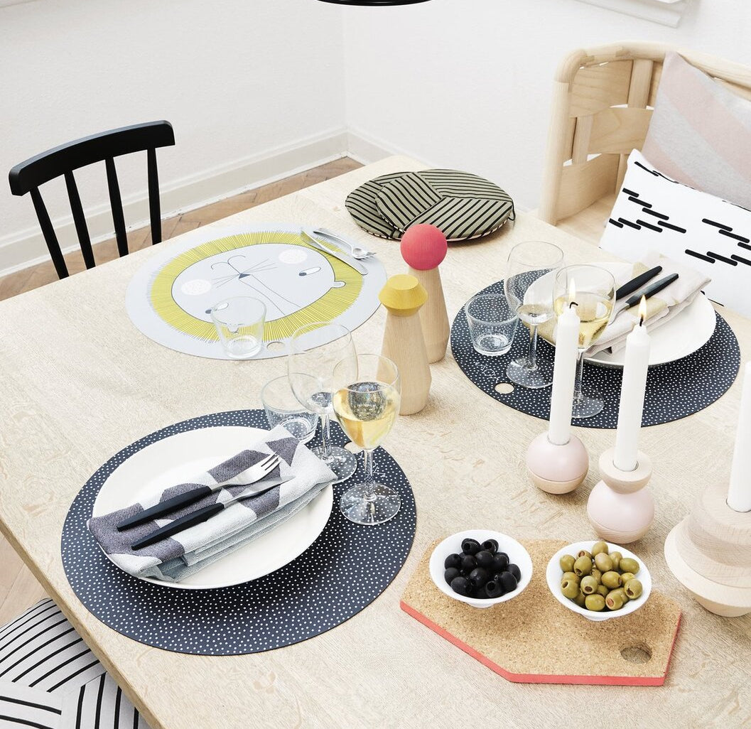 OYOY Placemat Dot 2pk