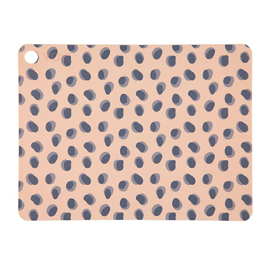 OYOY Placemat Leopard Dots 2pk