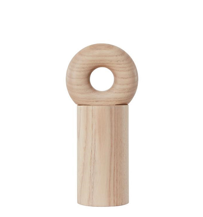 OYOY Hoop Wooden Salt & Pepper Grinder Light