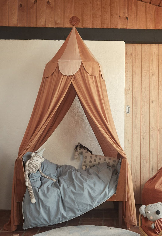 OYOY Ronja Kids Bed Canopy Caramel