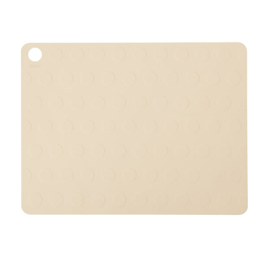 OYOY-dotto-placemat-2pcs-vanilla
