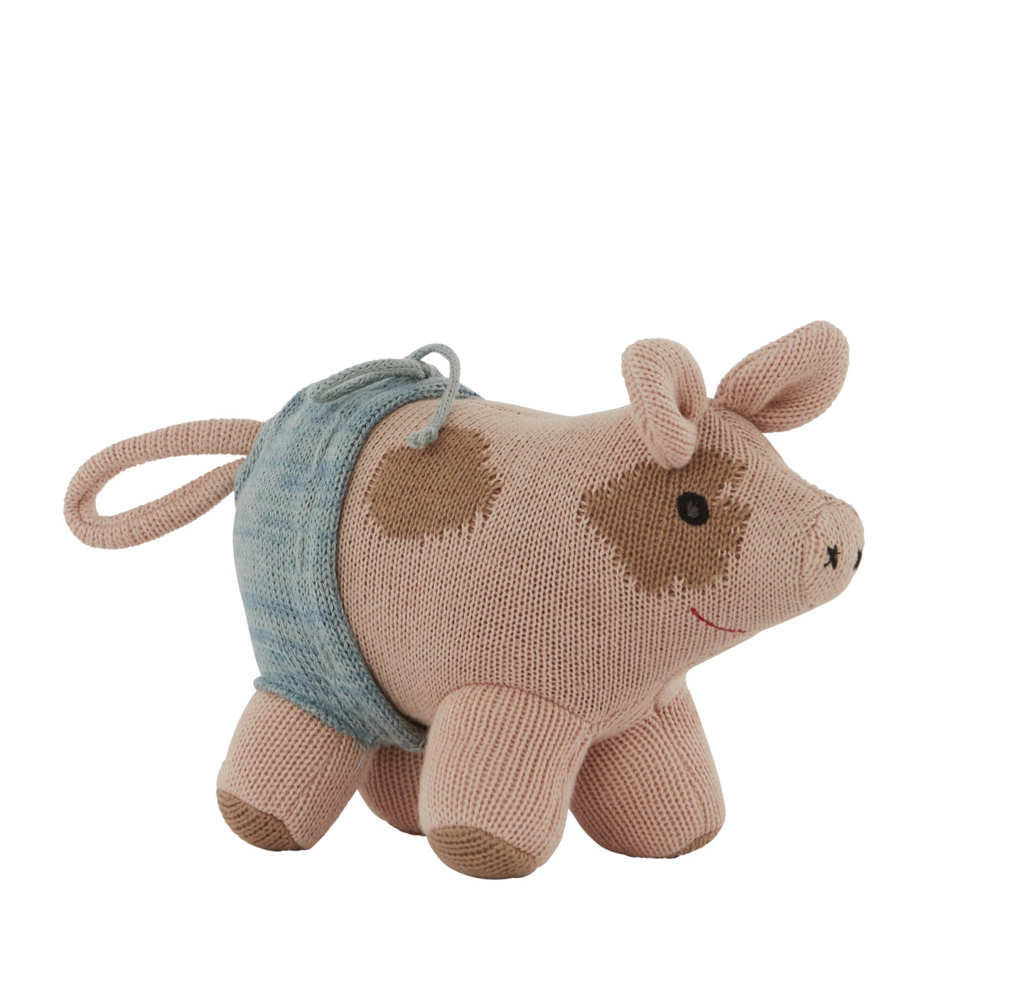 OYOY Pig Hugo Cotton Soft Toy Small