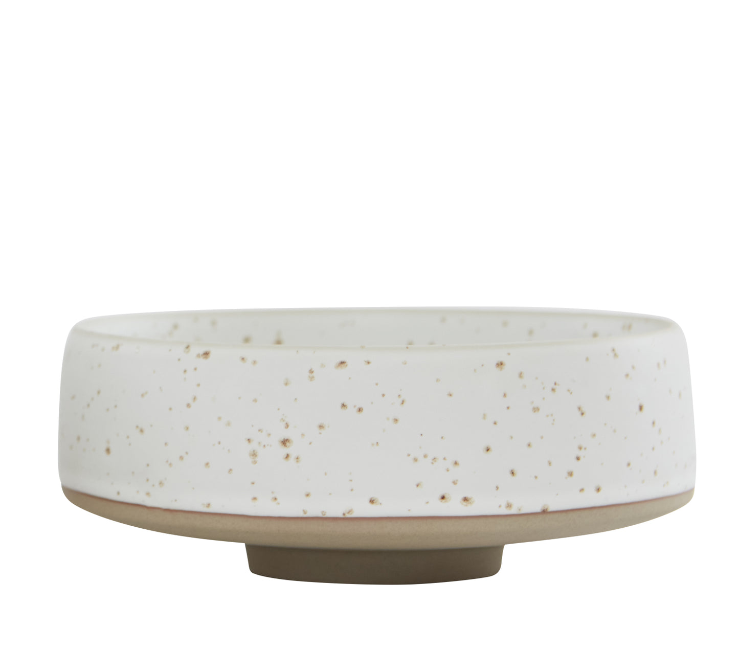 OYOY Hagi Ceramic Bowl Medium White-Brown