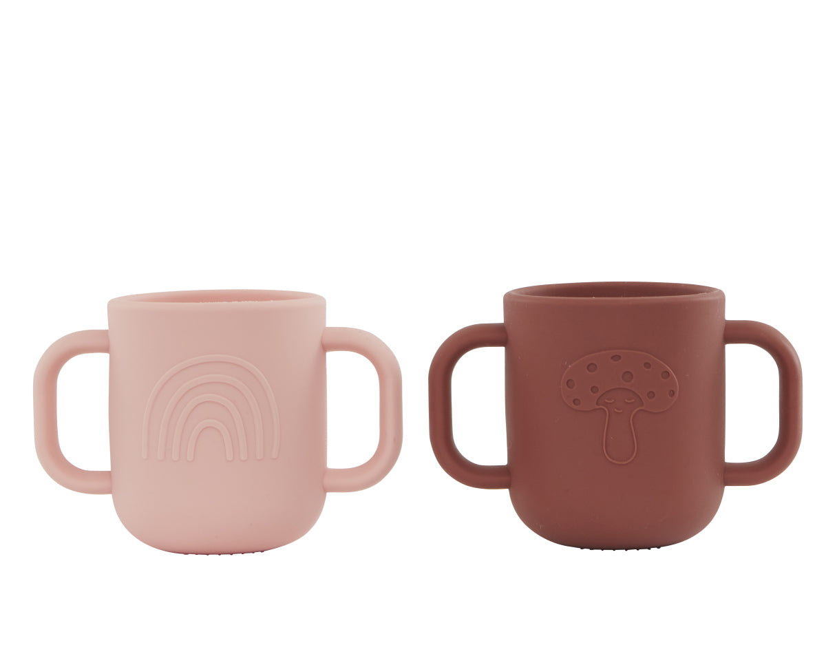 OYOY-kappu-cup-2pc-coral-nutmeg