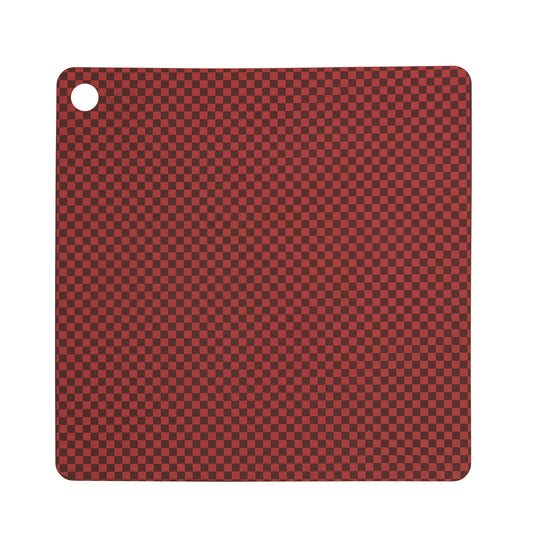OYOY-placemat-checker-red-2pk