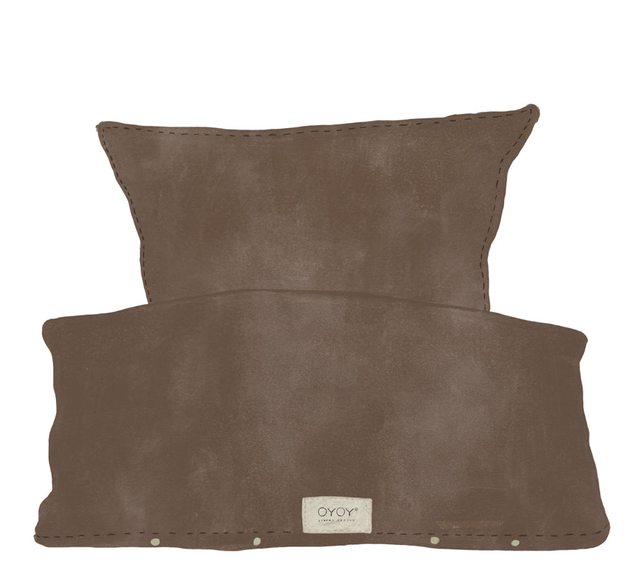 OYOY-nuku-bedding-single-choko