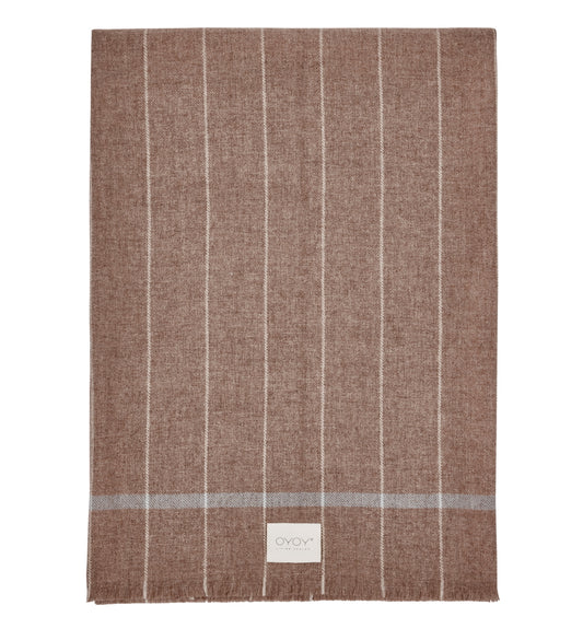 OYOY Balama Alpaca-Wool Blanket Caramel